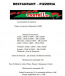Menu Pizza Castello - Carte et menu Pizza Castello Schirmeck