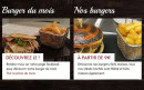 Menu La fringale d'Enzo - Les burgers du mois et burgers