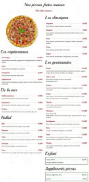 Menu La fringale d'Enzo - Les pizzas