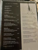 Carte et menu de Les Philosophes à Nordhouse — sélections carnes...