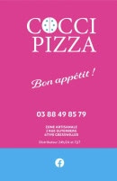 Carte et menu Cocci Pizza