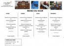 Menu A La Rose - Le menu du jour 