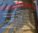 Menu Irina - Les entrées