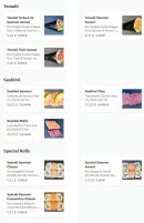 Menu L'atelier Poké - Temaki, sashimi et spécial rolls