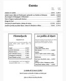 Menu Le Diable Au Thym - Les entrées, flammekueche et poêlées de  roesti