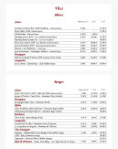 Menu Le Diable Au Thym - Les vins