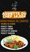 Menu O'Tasty - Les assiettes du chef