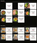 Menu Sensaei - Chirashis et menus midi