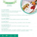 Menu la petite pause (Lingolsheim) - Carte été 2021 Les wraps