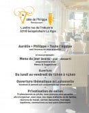 Menu La table de philippe - Les informations