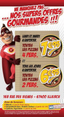 Menu Pizza Gourmand - Les offres