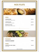Carte et menu de L’ Atelier Steakhouse à Haguenau — Les plats