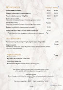 Carte et menu de Le Marlex à Marlenheim — Viandes, poissons...