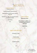 Carte et menu de Le Marlex à Marlenheim — Menus