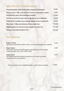 Carte et menu de Le Marlex à Marlenheim — Spécialités régionales, burgers