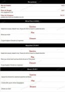 Menu Chez Michel - Les poissons et menus