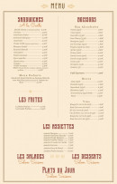 Menu Exotic Grill - Les plats à la carte