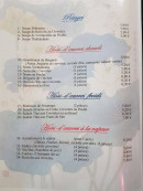 Carte et menu de La Villa de Jade à Schweighouse sur Moder — Hors d'oeuvres