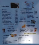Menu BB Rocket - Les cafés, les chocolats,....