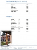 Menu Da Salvatore - Les boissons chaudes et digestifs