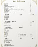 Menu Istanbul - Les bières , apéritifs et vins ...