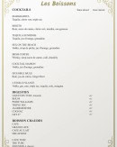 Menu Istanbul - Les boissons