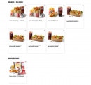 Menu KFC - Les wraps, salades et menu enfant