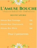 Menu L' Amuse Bouche - Les menus