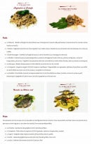 Menu Il Forchettone - Pasta et pesce