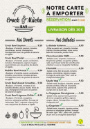Menu Crock et Mâche - Les bowls et salades