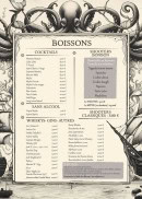 Menu Kraken Colmar - Les boissons