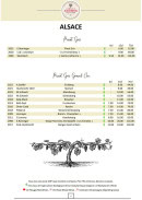 Menu Le Cercle des Arômes - Alsace page 2