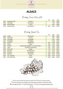 Menu Le Cercle des Arômes - Alsace