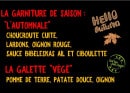 Menu M Burger - La garniture de saison