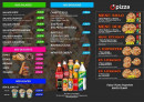 Menu O'pizza - Salades, desserts et boissons