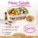 Menu Poulaillon - Menu salade à 12.5€