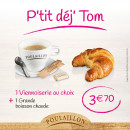 Menu Poulaillon - Petit déjeuner Tom