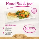 Menu Poulaillon - Menu à 14.5€