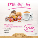 Menu Poulaillon - Petit déjeuner Léo