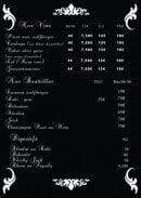 Menu Sahmeran - Les vins