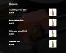 Menu Suki - Les bières