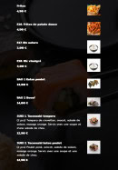 Menu Suki - Les entrées page 3
