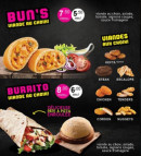 Menu 21 Street Food - Burritos et bun