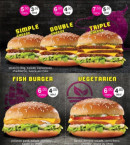 Menu 21 Street Food - Menu burger