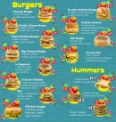 Menu Allo Tacos - Burgers et hummers