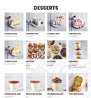 Menu Bagelstein - Les desserts