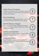 Menu Diamonds Bar - Desserts page 2