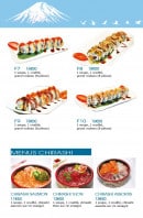 Menu Fujisan - Les menus nouveautés suite et menus chirashis