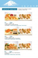 Menu Fujisan - Les menus mixtes