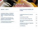 Carte et menu de Le Bistrot à Huitres à Mulhouse — Les menus du soir